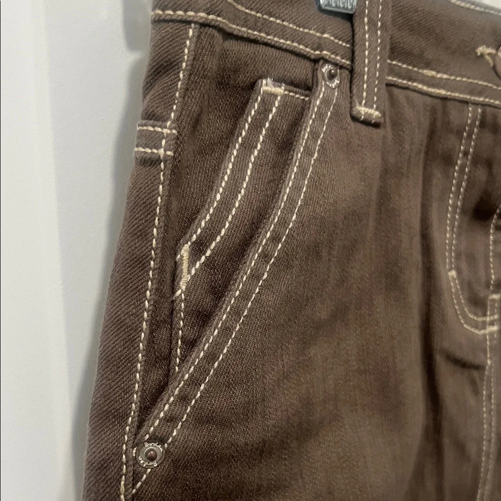 Olive Green Boden Skirt, Size 10 (99% Cotton) - Picture 5 of 11